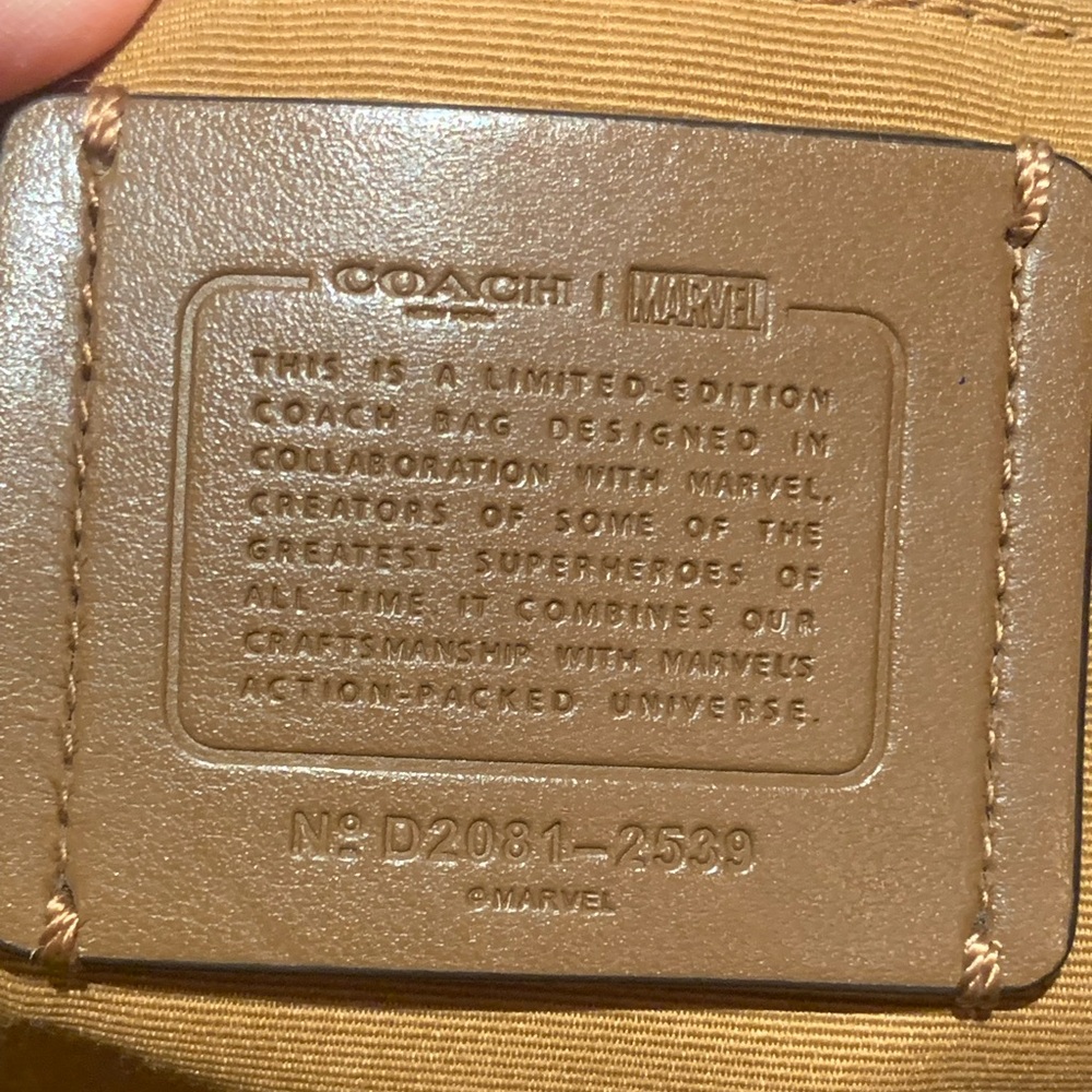 Coach x Marvel Jes Tote in Signature Canvas with Patches - Picture 9 of 16